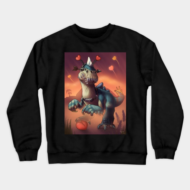 Broken Hearts Maurice Crewneck Sweatshirt by CharleyFox